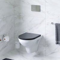 Унитаз подвесной AM.PM Gem FlashClean C901700SCmb