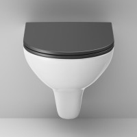 Унитаз подвесной AM.PM Gem FlashClean C901700SCmb