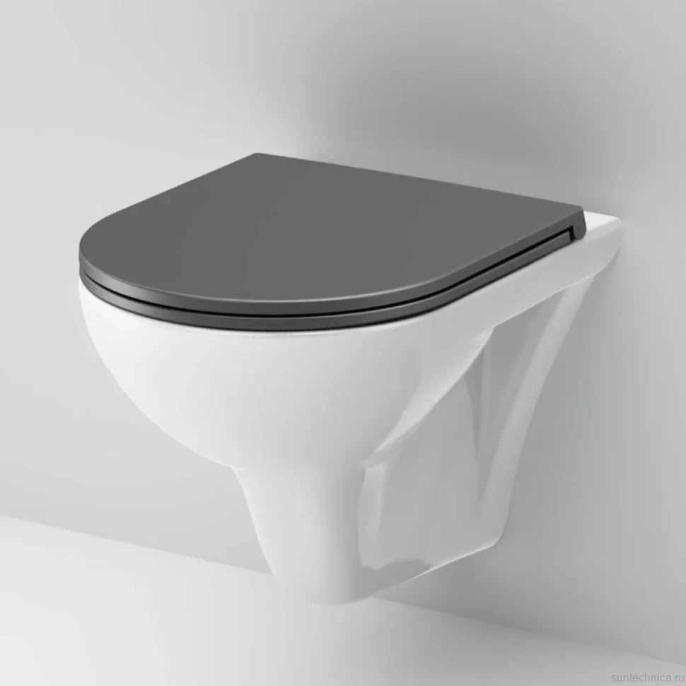 Унитаз подвесной AM.PM Gem FlashClean C901700SCmb