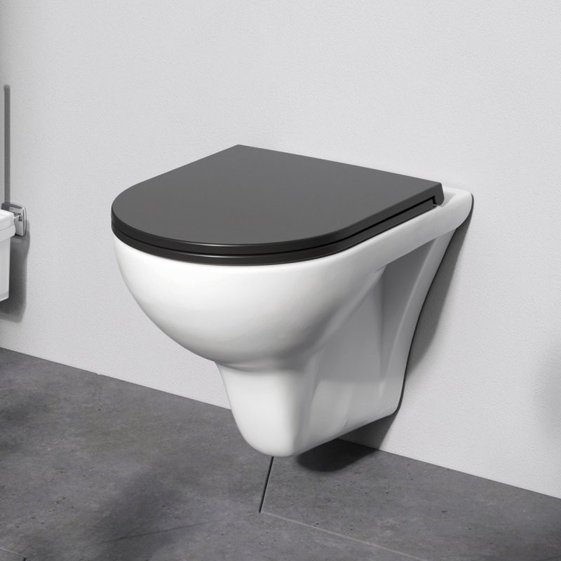 Унитаз подвесной AM.PM Gem FlashClean C901700SCmb