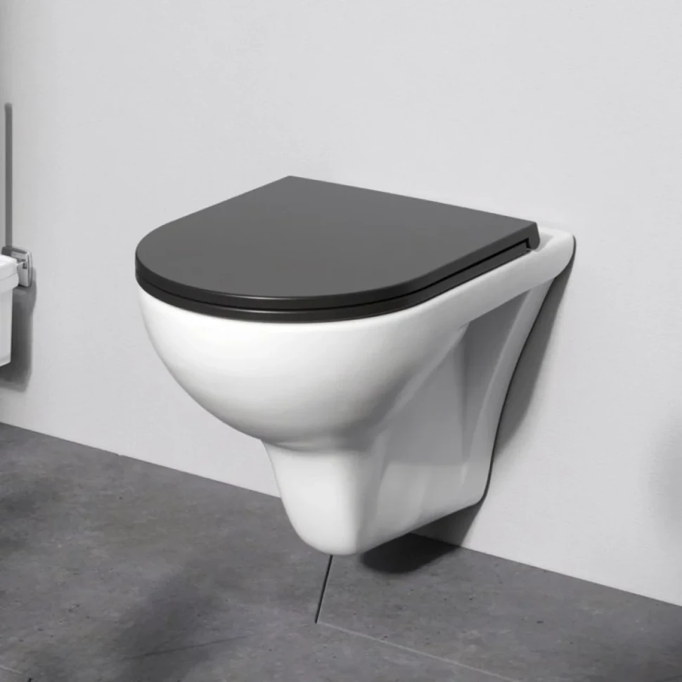 Унитаз подвесной AM.PM Gem FlashClean C901700SCmb