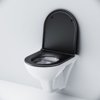 Унитаз подвесной AM.PM Gem FlashClean C901700SCmb