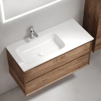 Тумба с раковиной Sancos Marmi 2.0 100 L дуб чарльстон