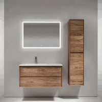 Тумба с раковиной Sancos Marmi 2.0 100 L дуб чарльстон