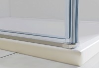 Душевой уголок Vincea Extra VSR-1E101190CL 110x90 см, профиль хром, стекло прозрачное