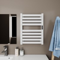 Полотенцесушитель электрический Bauedge Elite AF0029 45x60, белый матовый