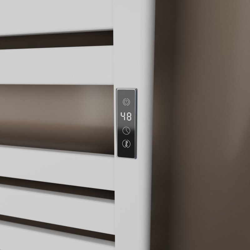 Полотенцесушитель электрический Bauedge Elite AF0029 45x60, белый матовый