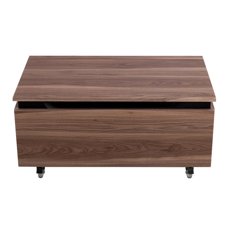 Мебель для ванной комнаты Cezares Slider 100 подвесная, 2 ящика, орех дымчатый