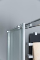 Душевой уголок Aquanet Pleasure Evo AE65-N160-CT 160х80, профиль глянцевый хром, стекло прозрачное