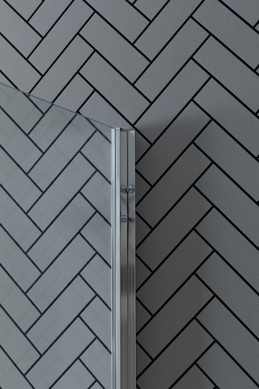 Душевой уголок Aquanet Pleasure Evo AE65-N160-CT 160х80, профиль глянцевый хром, стекло прозрачное