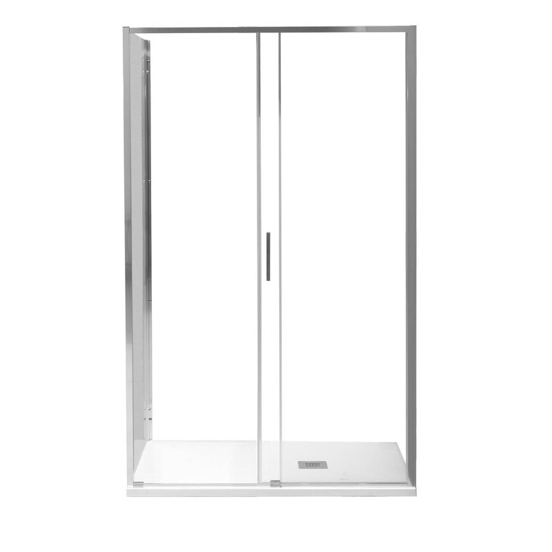 Душевой уголок Aquanet Pleasure Evo AE65-N160-CT 160х80, профиль глянцевый хром, стекло прозрачное