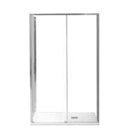 Душевой уголок Aquanet Pleasure Evo AE65-N160-CT 160х80, профиль глянцевый хром, стекло прозрачное