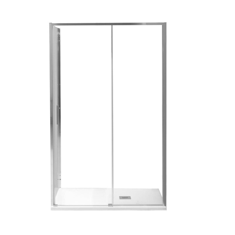 Душевой уголок Aquanet Pleasure Evo AE65-N160-CT 160х80, профиль глянцевый хром, стекло прозрачное