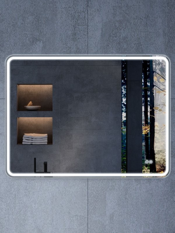 Зеркало Vincea VLM-3VC1007-2 100x70, с подсветкой и антизапотевателем