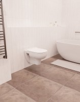 Унитаз подвесной AQUAme AQM2008 безободковый, с микролифтом