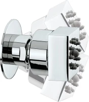 Душевая форсунка Bossini Cubic-Gom I00135 хром Душевая форсунка Bossini Cubic-Gom I00135 хром