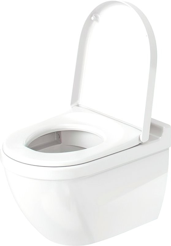 Унитаз подвесной Duravit Starck 3 2527090000 петли хром