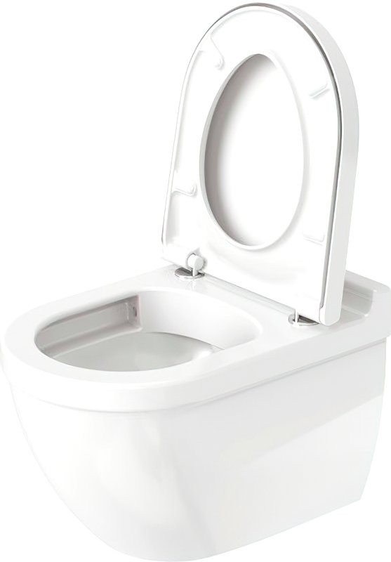 Унитаз подвесной Duravit Starck 3 2527090000 петли хром
