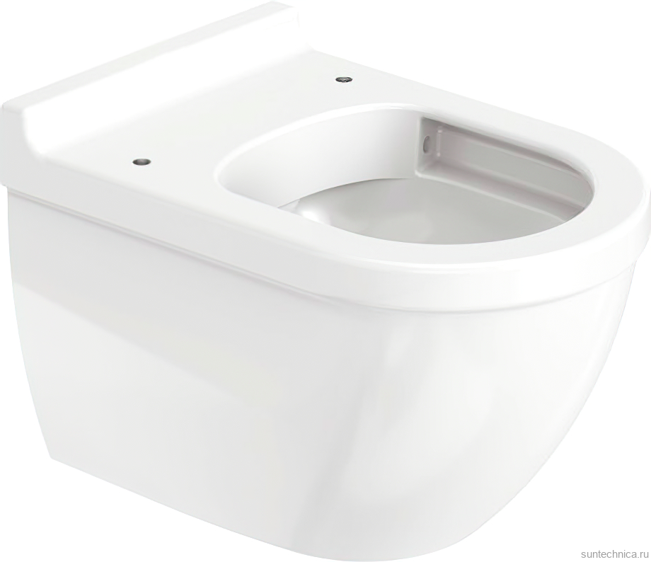 Унитаз подвесной Duravit Starck 3 2527090000 петли хром