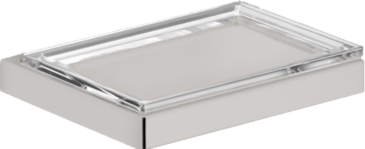 Мыльница Keuco Edition 11 11155059000 никель шлифованный, с держателем