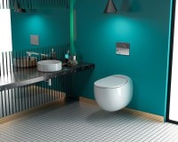 Унитаз подвесной Art&Max Forli AM020CHR/SC с микролифтом, белый