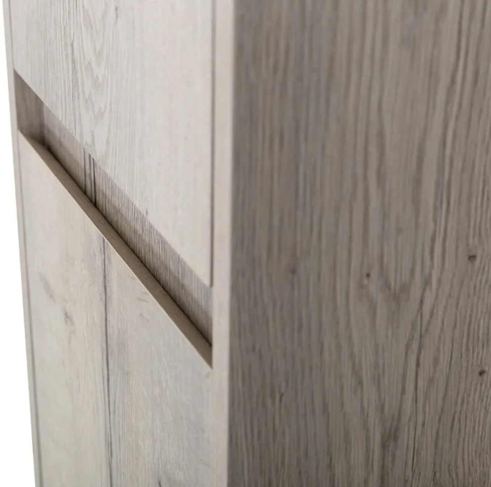 Шкаф пенал для ванной BelBagno Kraft L rovere galifax bianco
