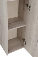Шкаф пенал для ванной BelBagno Kraft L rovere galifax bianco