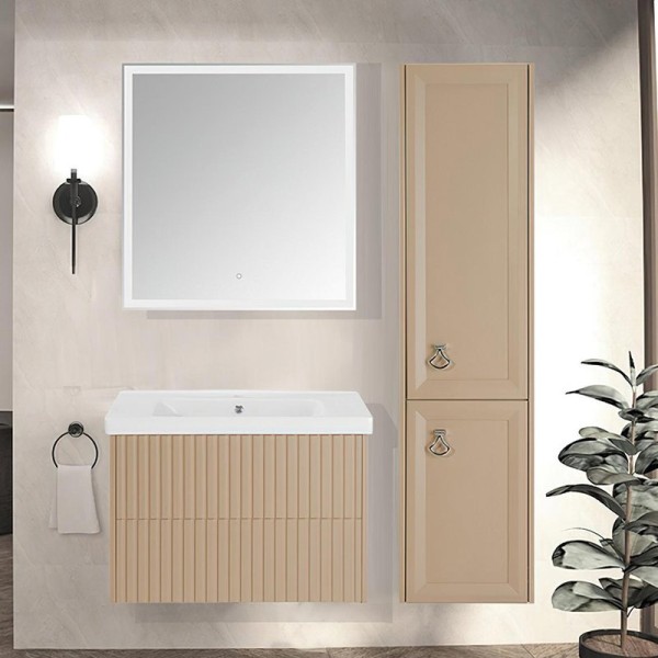 Мебель для ванной комнаты ASB-Woodline Риола 80 капучино