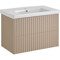 Мебель для ванной комнаты ASB-Woodline Риола 80 капучино