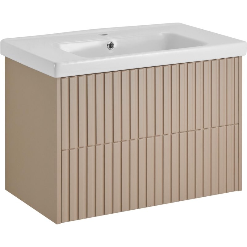 Мебель для ванной комнаты ASB-Woodline Риола 80 капучино