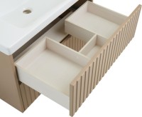 Мебель для ванной комнаты ASB-Woodline Риола 80 капучино