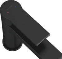 Смеситель для раковины Cersanit Brasko Black 63107