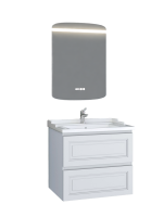 Мебель для ванной комнаты Caprigo Wales 70 матовая белая