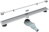 Душевой трап (лоток) Esbano Slim Line 80 cм, матовый хром