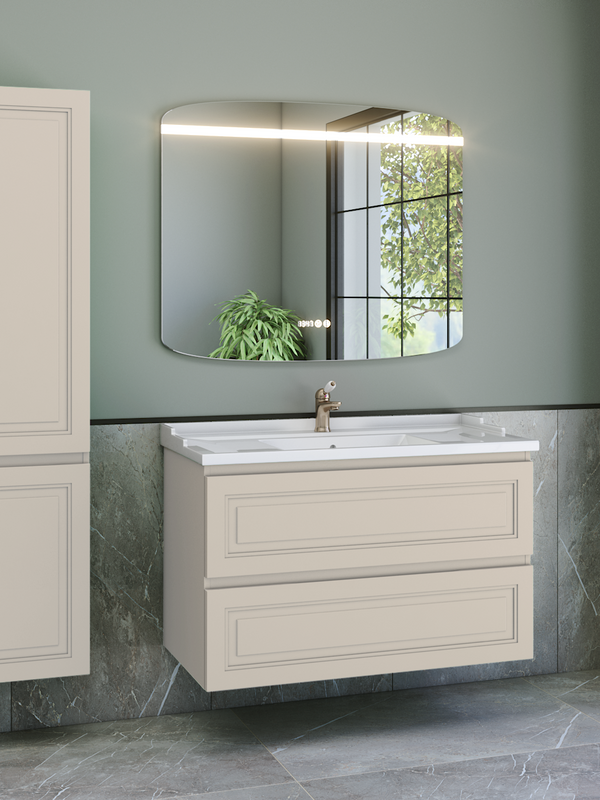 Мебель для ванной комнаты Caprigo Wales 100 беж лайт