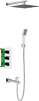 Душевой комплект Timo Petruma SX- 5049/00SM chrome С ВНУТРЕННЕЙ ЧАСТЬЮ