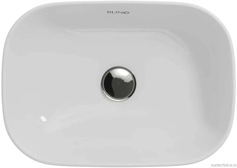 Мебель для ванной комнаты Runo Андорра 85 кашемир серый, дуб какао, раковина Cuatro 50