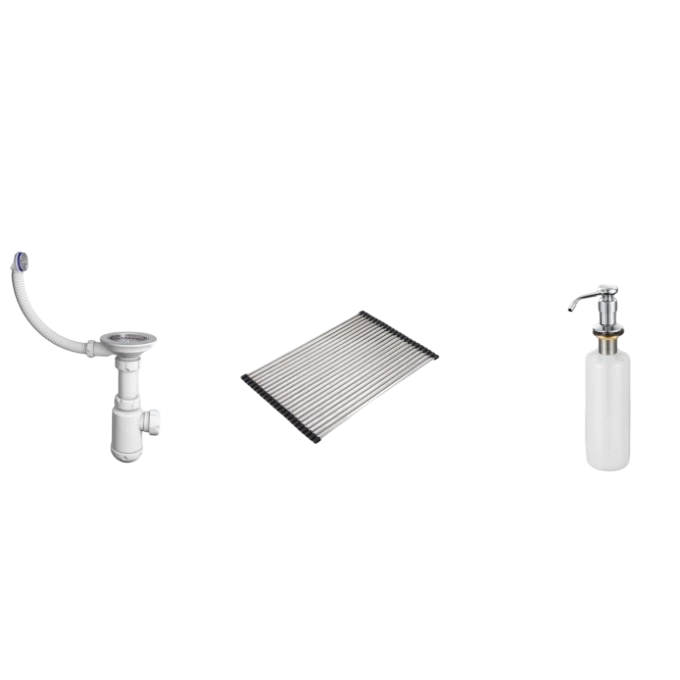 Мойка кухонная Granula Kitchen Space 7304iU черная