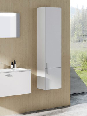 Шкаф-пенал для ванной Ravak Clear II SB 40 R глянцевый белый