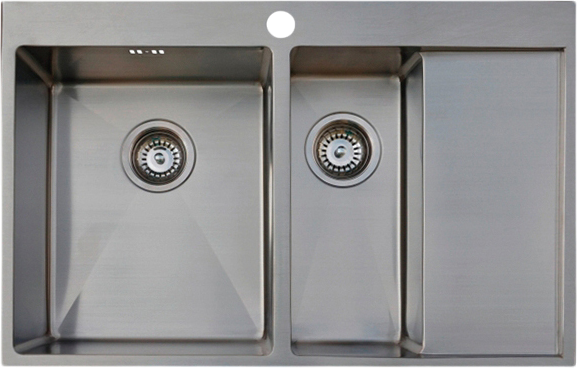 Мойка кухонная Seaman Eco Marino SMB-7851DRS