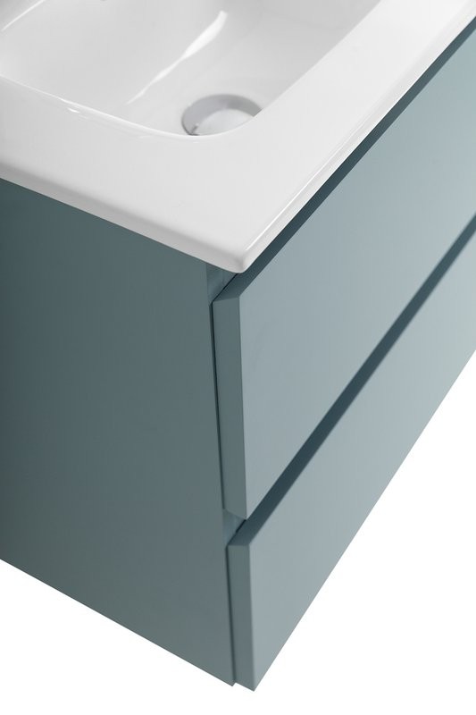 Тумба под раковину без столешницы BelBagno Kraft 39 50 подвесная, матовая голубая