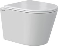 Унитаз подвесной Berges Vita Rimless 082255 белый, с микролифтом