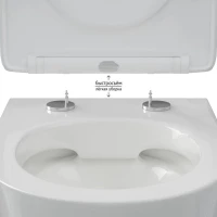 Унитаз подвесной Berges Vita Rimless 082255 белый, с микролифтом