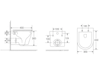 Унитаз подвесной Berges Vita Rimless 082255 белый, с микролифтом