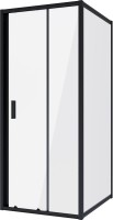 Душевой уголок Niagara Nova NG-82-8AB-A70B 80x70, прямоугольный, черный