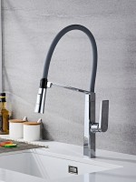 Смеситель для кухни Haiba HB73827 хром