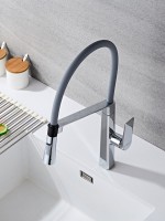 Смеситель для кухни Haiba HB73827 хром