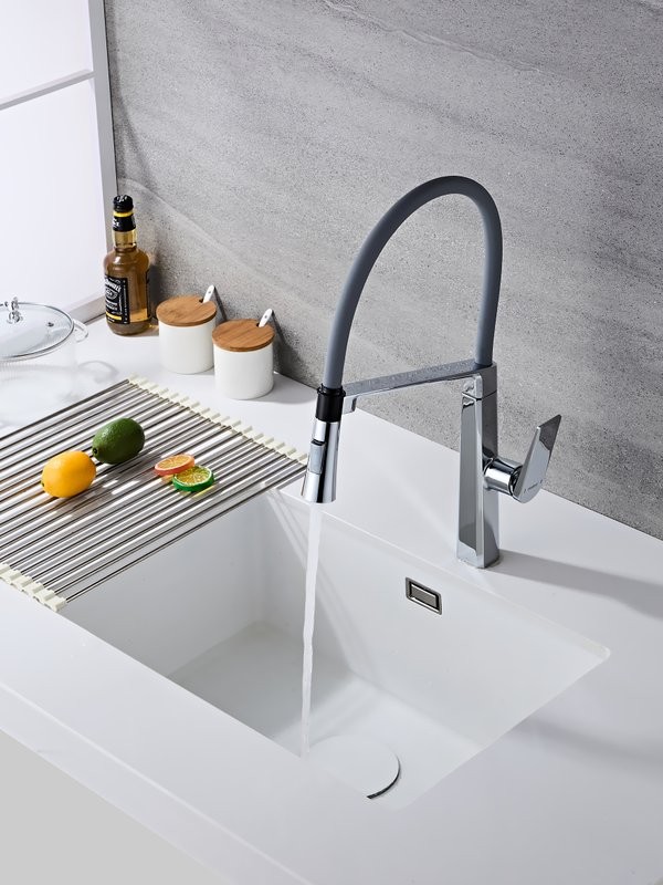 Смеситель для кухни Haiba HB73827 хром