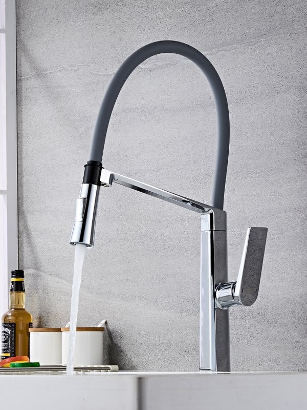 Смеситель для кухни Haiba HB73827 хром