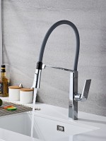 Смеситель для кухни Haiba HB73827 хром